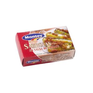 Sardina en tomate Montey 125g - Producto gourmet Esencial Pack