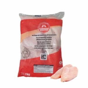 Pechuga de Pollo sin Piel y sin Hueso bolsa 2Kg