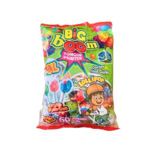 Chupa Chupa surtidos XXL Big Boom 50ud
