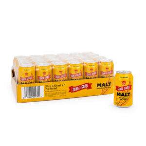 Caja de Malta Santa Isabel 24udx330ml Caja de Malta Santa Isabel con 24 unidades de 330ml