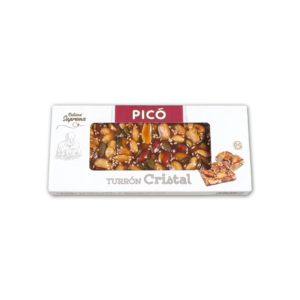 Turrón Cristal con Frutos Secos Calidad Suprema