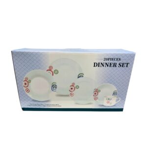 Juego De Vajilla 20 piezas
