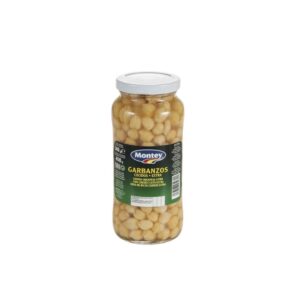 Garbanzo Natural Montey 580ml - Legumbre Nutritiva para Cocina