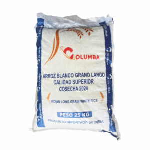 Arroz Blanco Grano Largo Columba 25kg - Envíos a Cuba - Imagen de producto