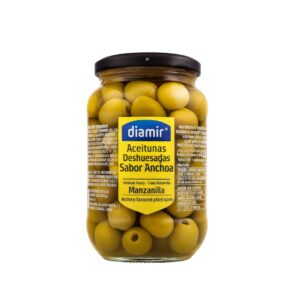 Aceituna Manzanilla Deshuesada Sabor Anchoa - 835g
