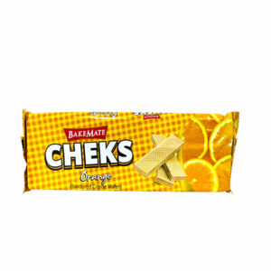 Wafer Relleno de Crema Sabor Naranja Cheks 100g