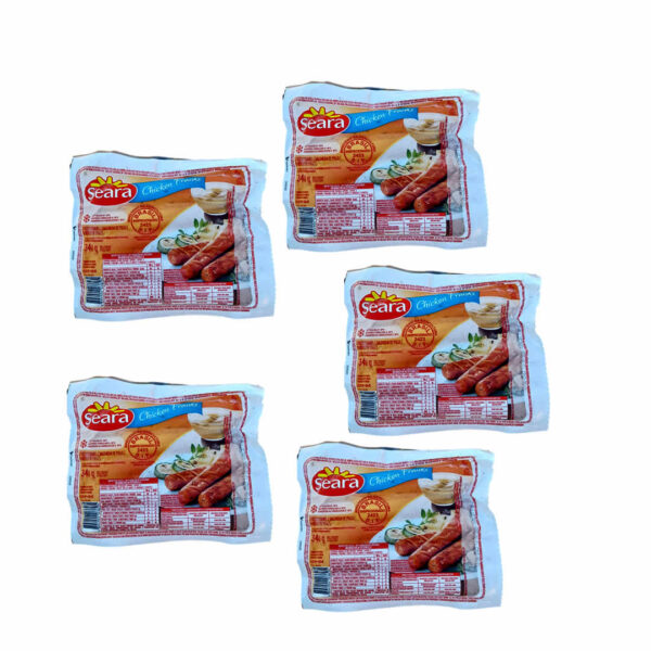 Salchichas de Pollo Seara Pack de 5x340g - Envío a Cuba