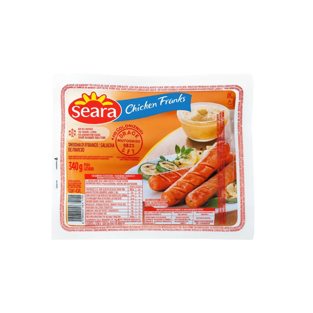 Salchichas Seara Salchichas de Pollo Seara 340g - Producto de calidad y sabor auténtico