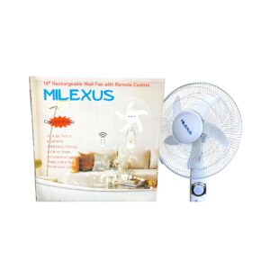 Ventilador De Pared Recargable Milexus - Electrodoméstico para envíos a Cuba