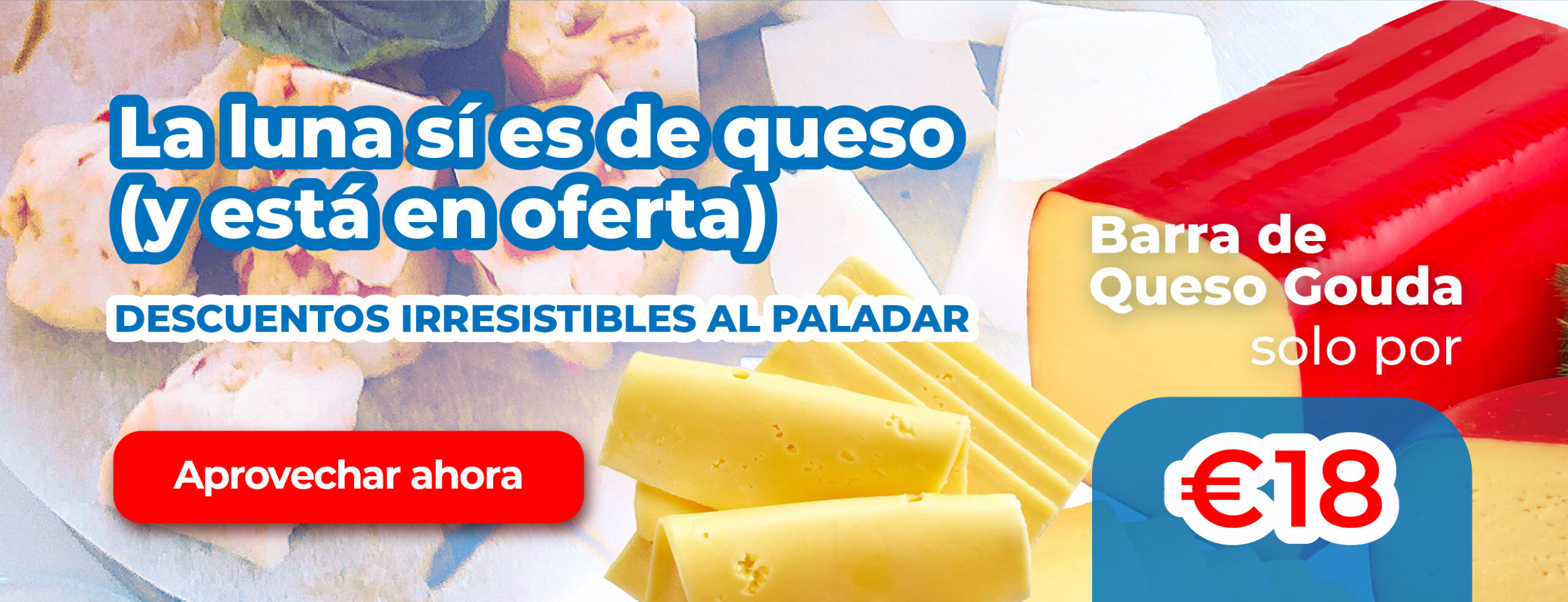 Oferta de quesos en diferentes formatos