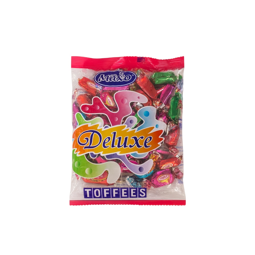 Caramelos Deluxe Caramelo Deluxe Toffee 2.5gx50ud - Caramelo toffee premium en envase práctico
