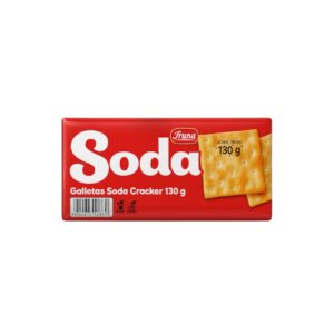 Galletas Familiar De Soda Fruna 130g - Paquete de 130g - Galletas de soda