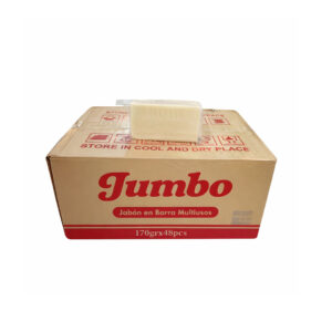 Jabón de Lavar Multiusos Jumbo Color Crema 48udx170g - Producto multiusos de gran formato