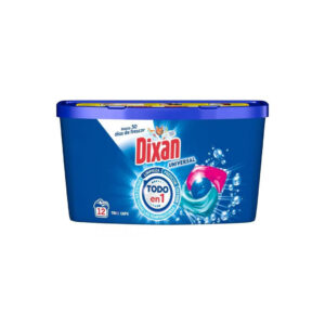 Detergente Cápsulas Dixan 12uds para lavandería