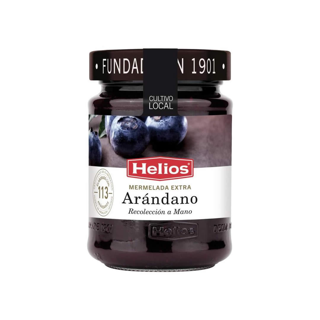 MERMELADA EXT ARANDANO 340G HELIOS Mermelada Arándano Helios 340g Mermelada Extra de Arándano Helios 340g - Ideal para desayunos y postres
