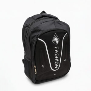 Mochila Negra Diseño Fashion Infantil Novedades