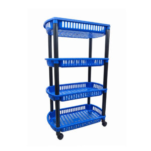 Organizador Plástico con Ruedas 4 Niveles Organizador Plástico Multiusos con Ruedas 4 Niveles