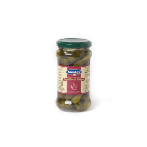 Pepinillos en Vinagre Montey 314ml - Producto gourmet en vinagre