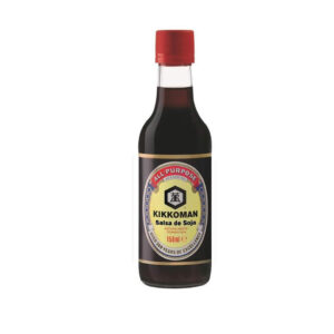 Salsa de Soja Kikkoman 150ml - Producto culinario esencial para realzar sabores (150ml)