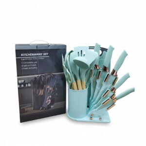 Set de Utensilios de Cocina con Cuchillos - Esencial Pack 11 Piezas