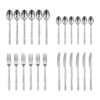 Set Cubiertos Acero Inoxidable 24ud - Útiles del Hogar