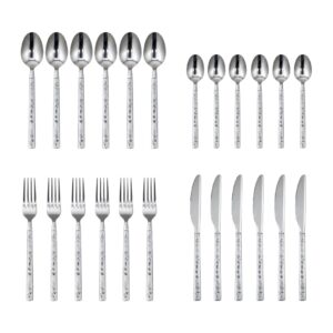Set Cubiertos Acero Inoxidable 24ud - Útiles del Hogar