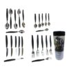 Set Cubiertos Híbrido Mate 25uds - Utensilios del Hogar
