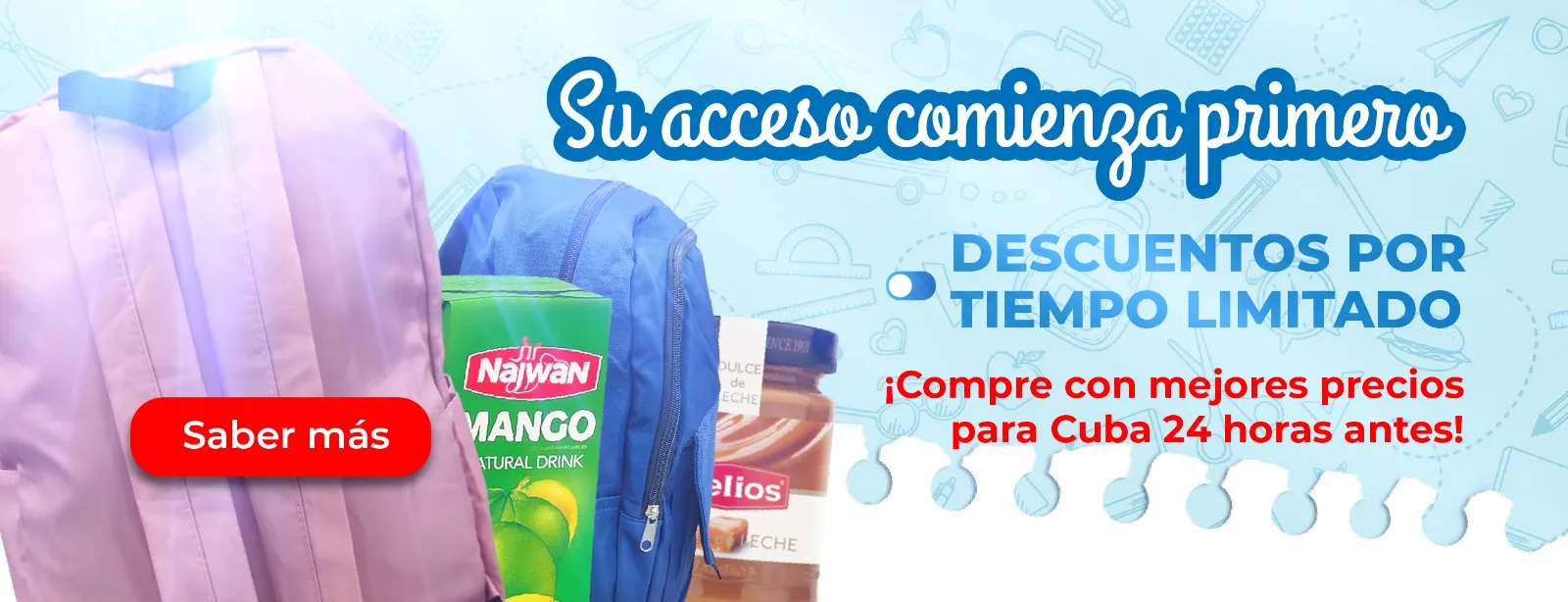 Su acceso a descuentos