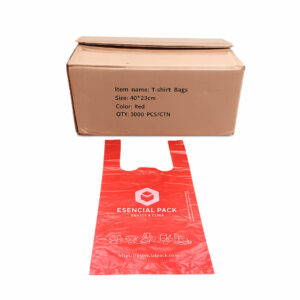 Jabas de Nylon Color Rojo 3000ud