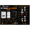Kit Solar Alto Consumo Inversor 10KW Batería 15KW Kit Solar de alto consumo con inversor de 10KW y batería de 15KW para ...