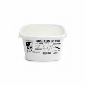 Manteca de Cerdo Fluida 500ml - Producto esencial para cocina