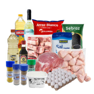 Combo Papá Cocinero Esencial Pack Combo Papá Cocinero, selección de productos alimenticios y de aseo de Esencial Pack