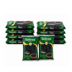 Frijol Negro Sebraz 10ud de 1Kg Frijol Negro Sebraz en pack de 10 unidades de 1 Kg cada una