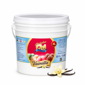 Helado CID sabor Vainilla 4Lt Helado CID de sabor Vainilla en presentación de 4 litros