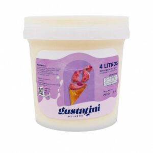 Helado Gustatini sabor Mantecado 4L, postre cremoso y delicioso