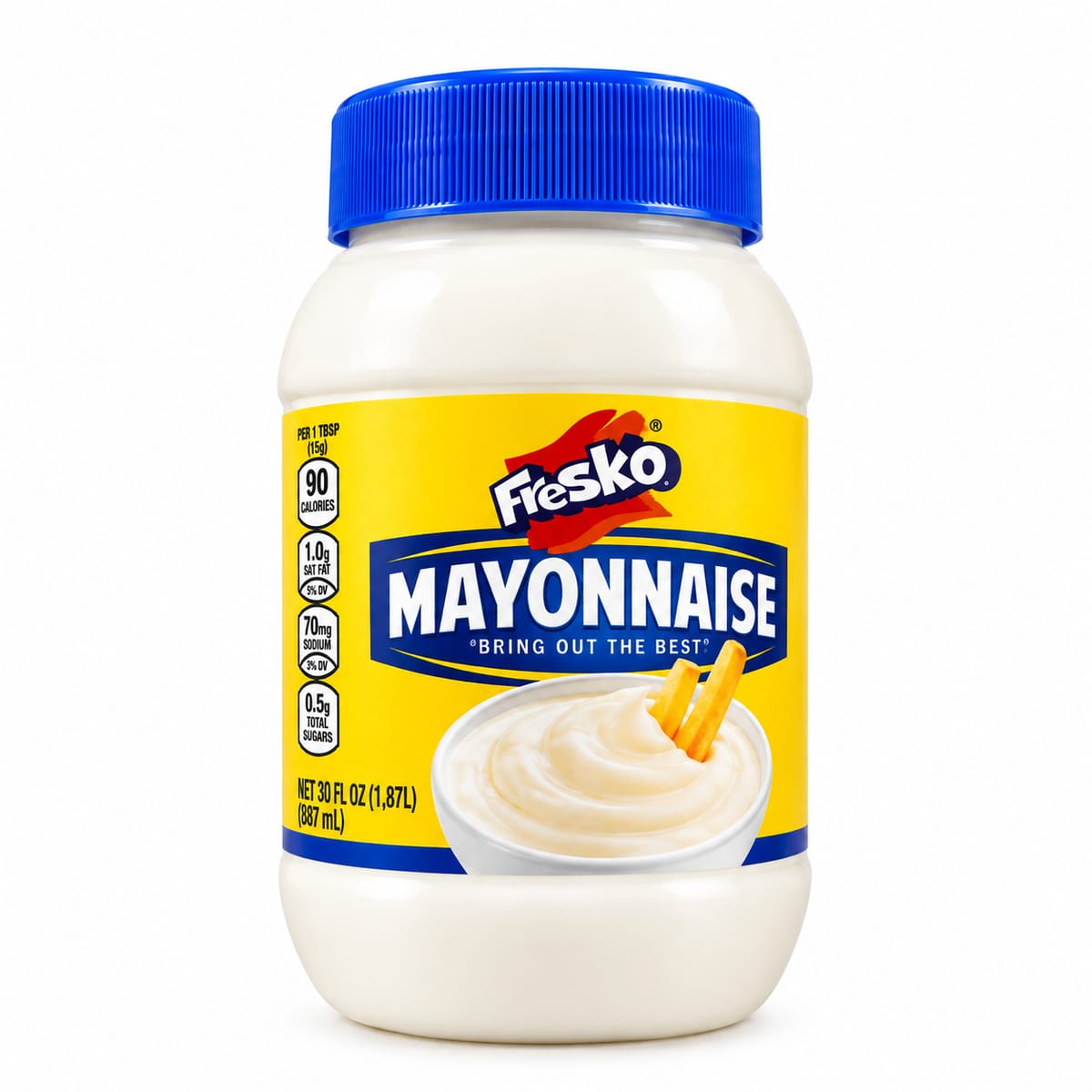 Mayonesa Fresko 500g, aderezo ideal para sándwiches y ensaladas