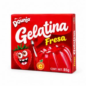 Gelatina Sabor Fresa Dounia 85g
