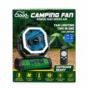 Ventilador Recargable Cloud F6 20000 mAh