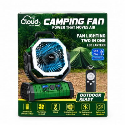 Ventilador Recargable Cloud F6 20000 mAh