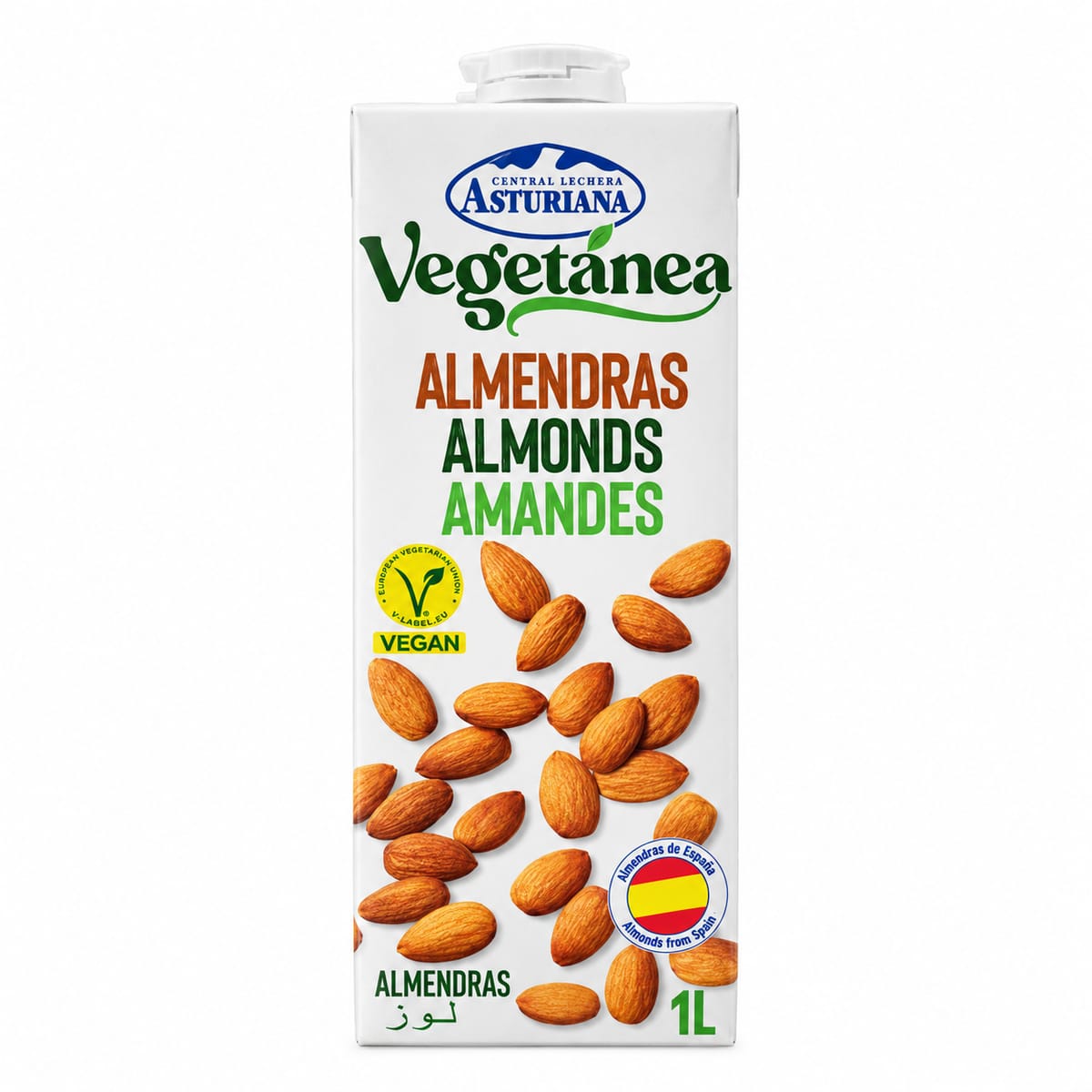 Bebida Vegetal Almendras 1Lt, alternativa saludable a los lácteos