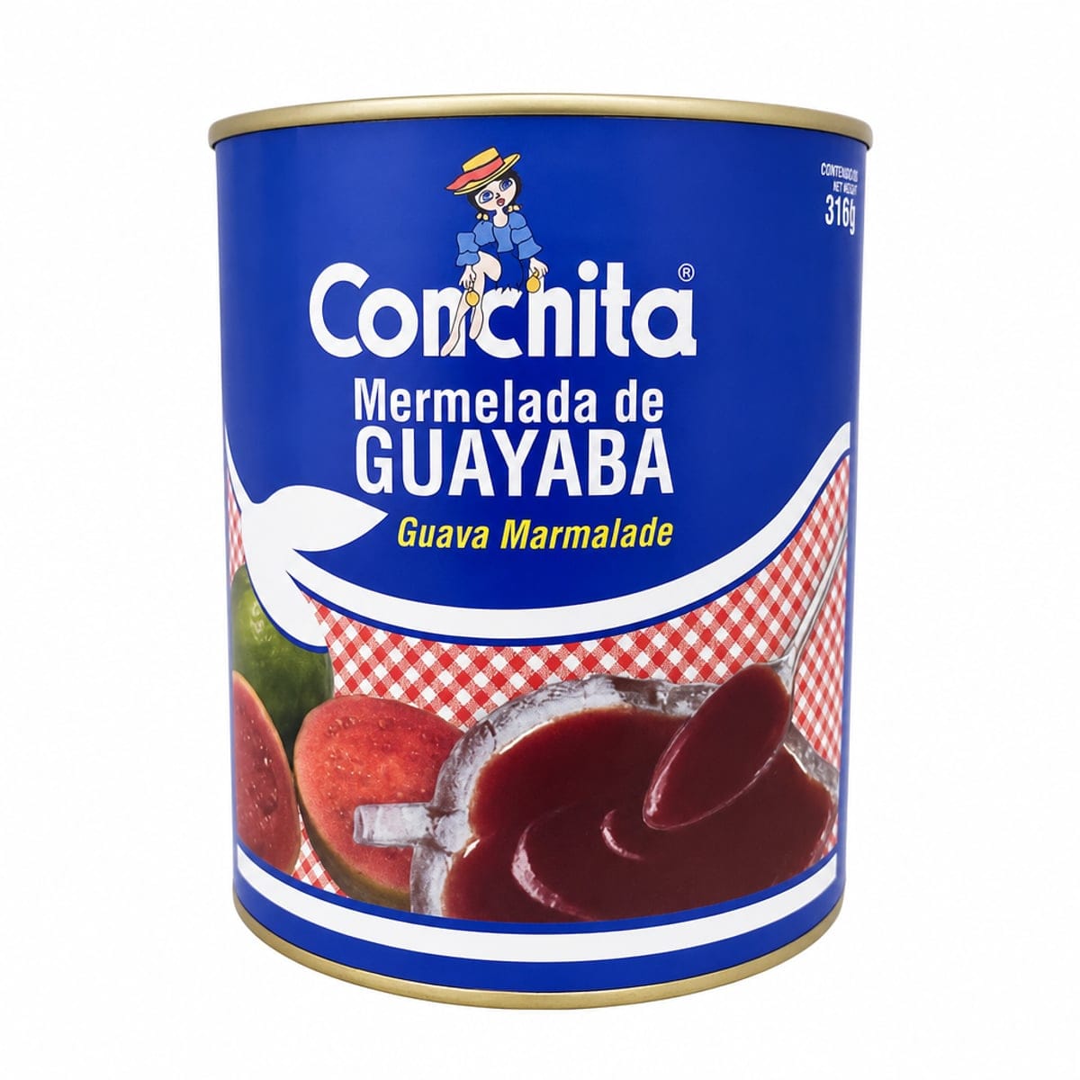 Mermelada de Guayaba Conchita 3160g para untar en pan y galletas