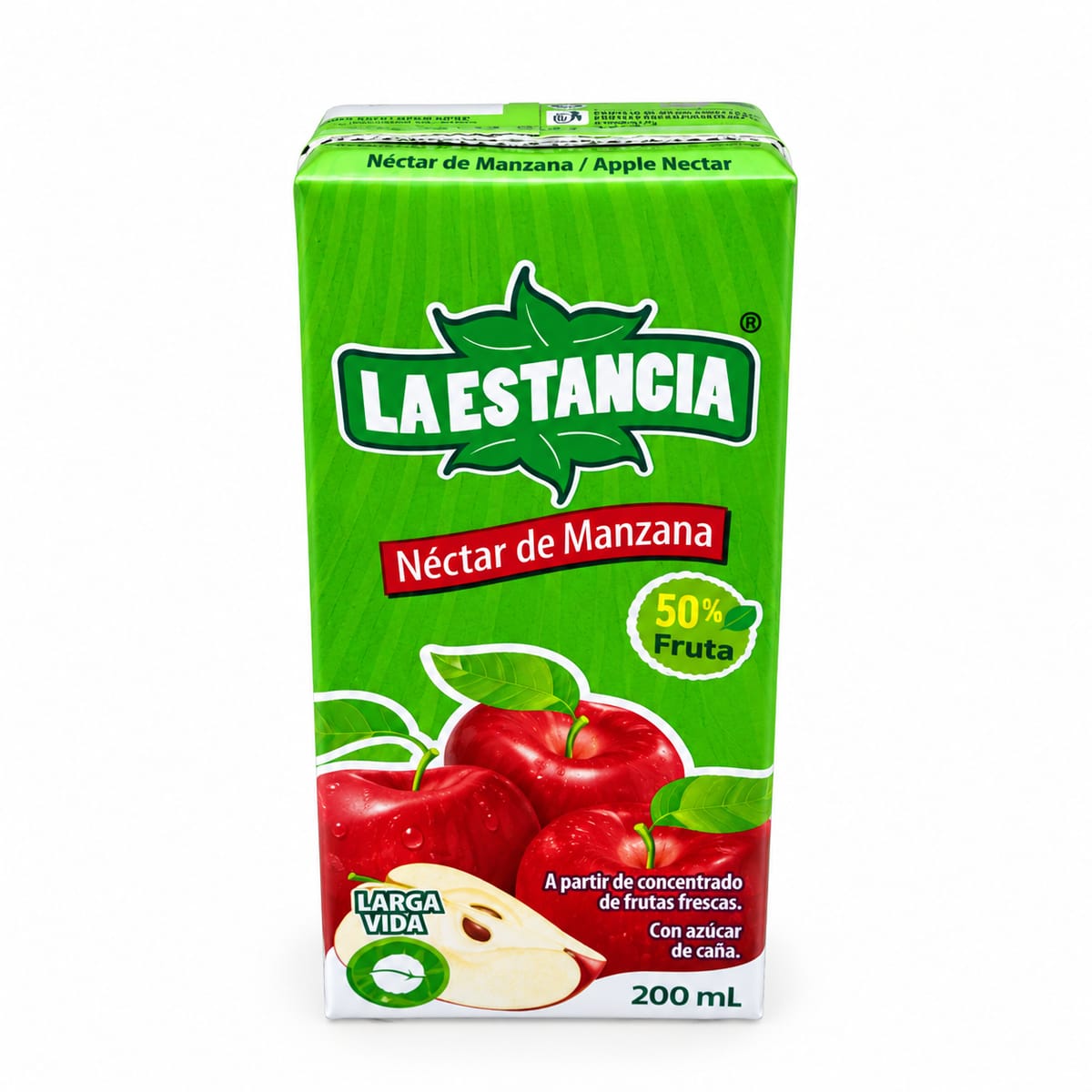 Néctar de Manzana 200ml La Estancia, bebida refrescante y saludable