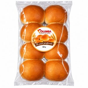 Pan Redondo Columba 8ud de 50g – 400g