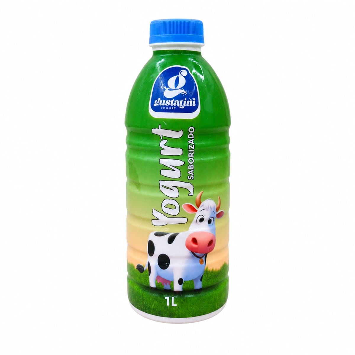 Yogur Sabor Platanito Gustatini 1Lt, delicioso y nutritivo